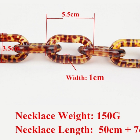 2/$15 3/$20 4/$25  5 Star Rated Leopard Necklace - Picture 4 of 6